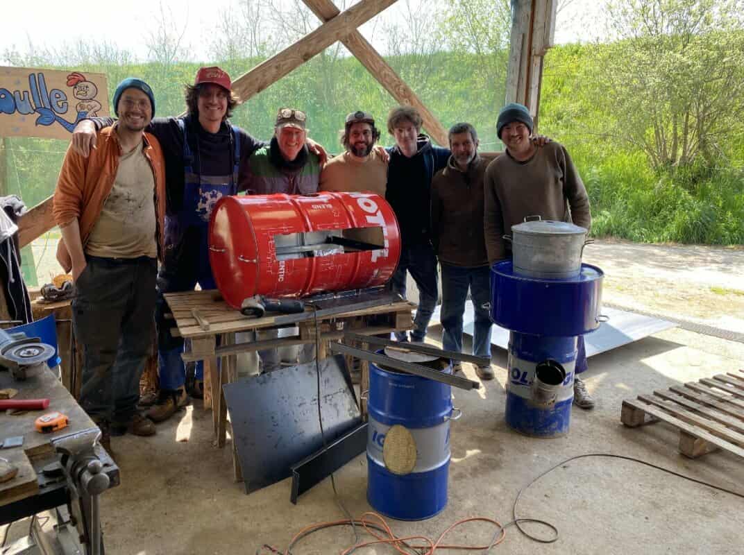Formation rocket-cuiseur à l'atelier de Zéphyr. Région Lyonnaise. Cliquez sur la photo pour aller sur le site du Zéphyr
